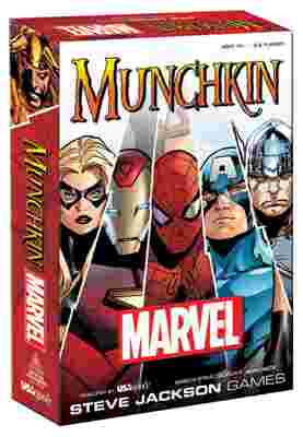 Marvel Munchkin is the card game every superhero fan needs