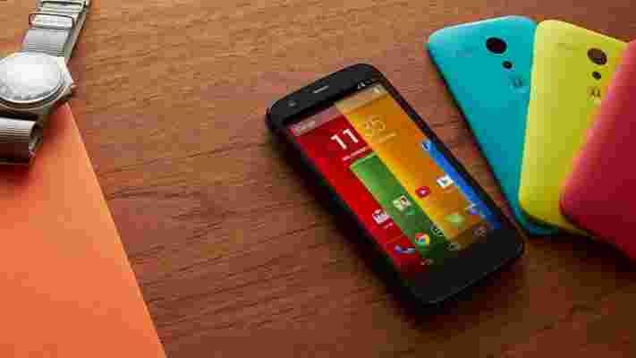 Moto G unveiled with a 4.5 720p display, 5MP camera and Android 4.3, available from $179