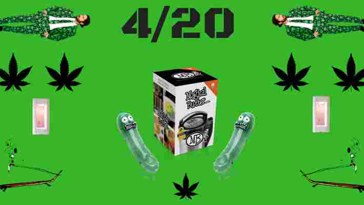 HO£IDA¥ GUID€$: Weird weed products to buy on 4/20